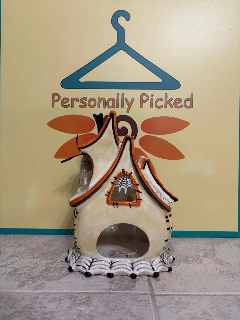 Blue Sky Clayworks “PUMPKIN PALACE” Candle House